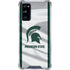Michigan State University Spartans Jersey Galaxy S20 FE Clear Case